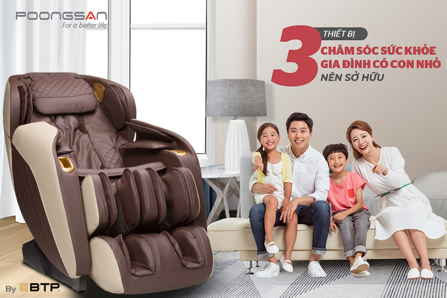 Ba thiết bị chăm sóc sức khỏe gia đình có con nhỏ nên sở hữu